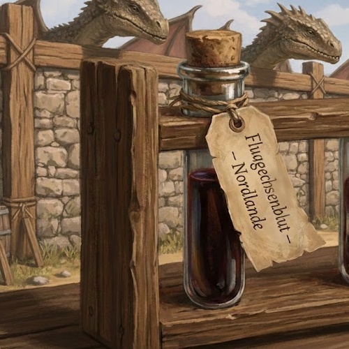 Phiole Flugechsenblut