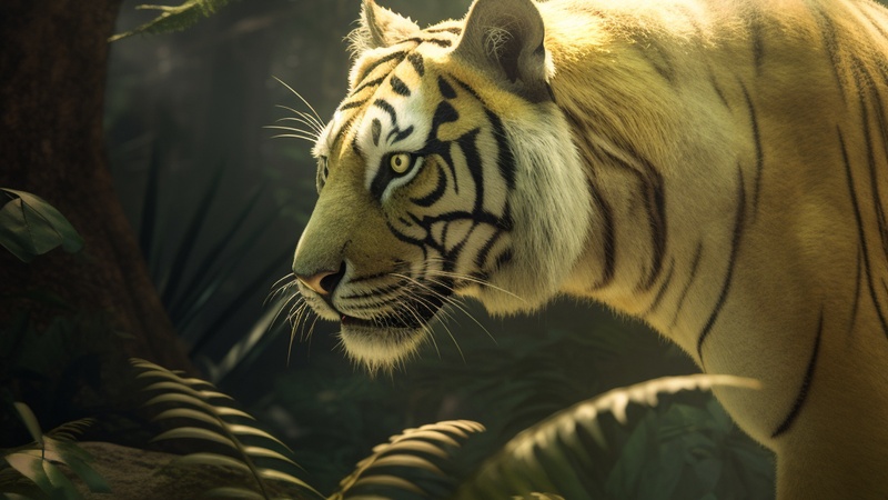 Gelber Tiger