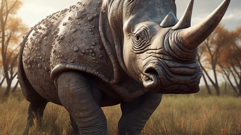 Dreihörniges Nashorn