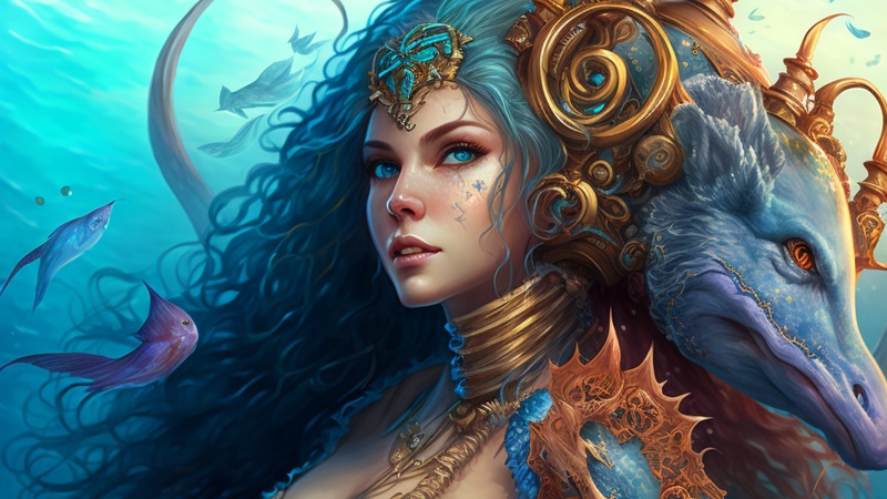 Ginae - Titanin des Wassers