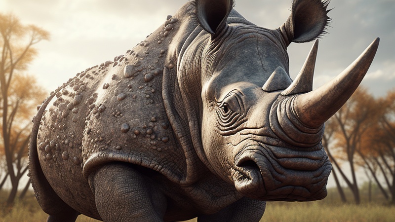 Dreihörniges Nashorn