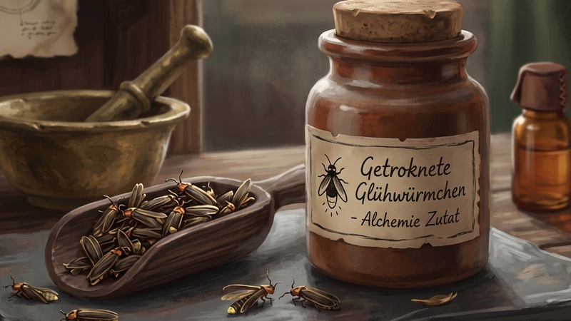 Getrocknete Leuchtkäfer
