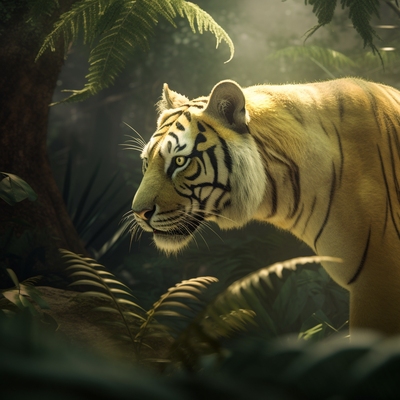 Gelber Tiger