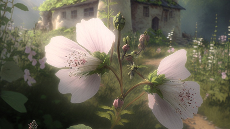 Eibisch (Althaea officinalis)