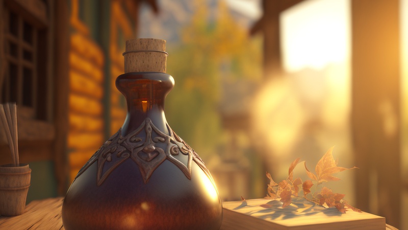 Keramikflasche