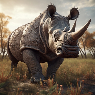 Dreihörniges Nashorn