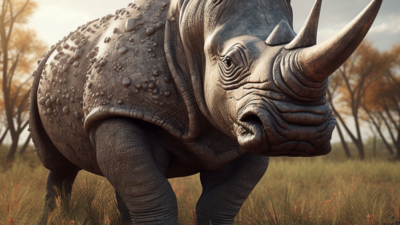 Dreihörniges Nashorn