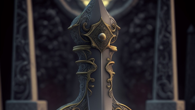 Obsidian Ritualdolch