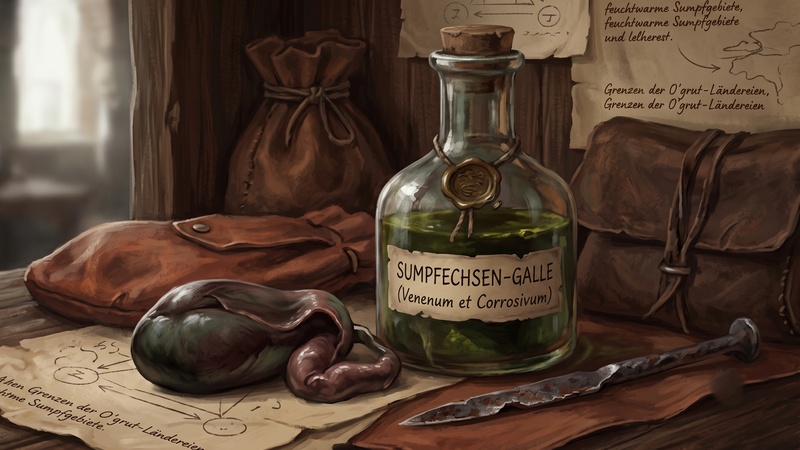Sumpfechsen-Galle