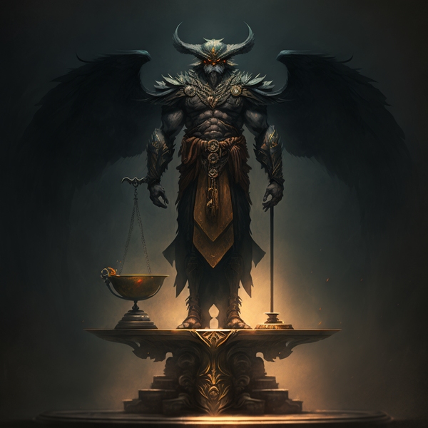 Rhodd'hrom - Dunkler Gott der verfluchten Seelen